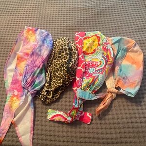 Lot of scrub caps